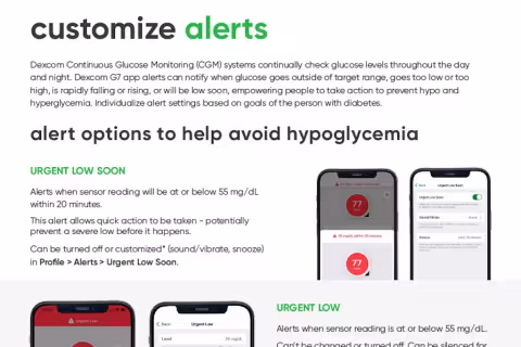 Customize Alerts - Preview