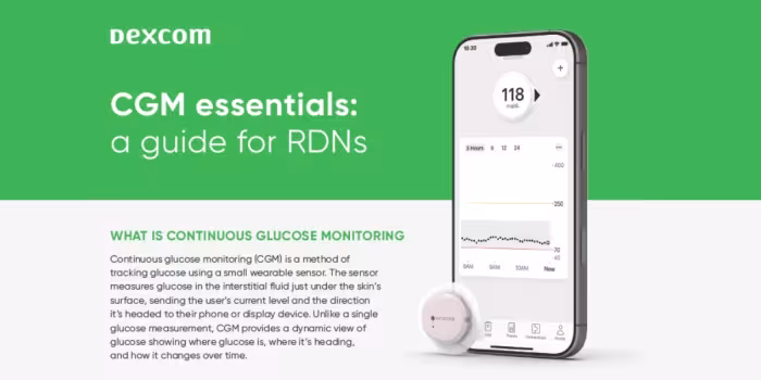 preview of cgm essentials guide