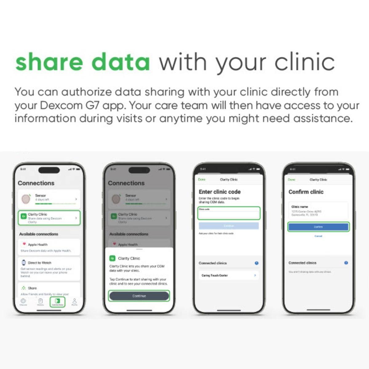 Share Data with Your Clinic - Preview - 1200x1200